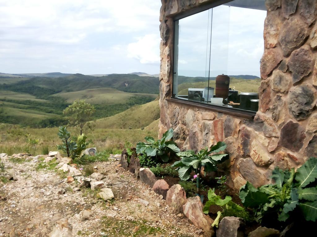 Casa De Vidro Com Vista Panoramica E Cachoeiras Alto Paraíso de Goiás Exterior photo